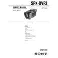 SONY SPKDVF3 Service Manual SONY SPKDVF3 Service Manual