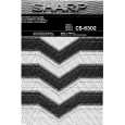 SHARP CS6302 Owners Manual SHARP CS6302 Owners Manual