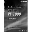 YAMAHA PF-1000 Owners Manual YAMAHA PF-1000 Owners Manual