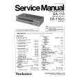 TECHNICS SA110/K Service Manual TECHNICS SA110/K Service Manual
