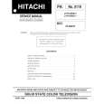 HITACHI 27FX49B Owners Manual HITACHI 27FX49B Owners Manual