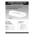 WHIRLPOOL RH3730XLB1 Installation Manual WHIRLPOOL RH3730XLB1 Installation Manual