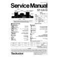 TECHNICS STCA10 Service Manual TECHNICS STCA10 Service Manual