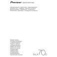 PIONEER S-LX70C/SXTW/EW5 Owners Manual PIONEER S-LX70C/SXTW/EW5 Owners Manual