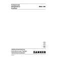 ZANKER ZKK160 Owners Manual ZANKER ZKK160 Owners Manual