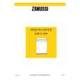 ZANUSSI DWS909AL Owners Manual ZANUSSI DWS909AL Owners Manual