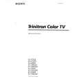 SONY KV-27S20 Owners Manual SONY KV-27S20 Owners Manual
