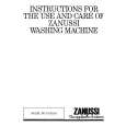 ZANUSSI FJ1023 Owners Manual ZANUSSI FJ1023 Owners Manual
