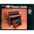 YAMAHA MR-1 Owners Manual YAMAHA MR-1 Owners Manual