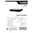 SONY TA-N900 Service Manual SONY TA-N900 Service Manual