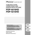 PIONEER PDP-5016HD/KUCXC Owners Manual PIONEER PDP-5016HD/KUCXC Owners Manual