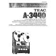 TEAC A-3440 Owners Manual TEAC A-3440 Owners Manual