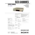 SONY SCD-XA9000ES Service Manual SONY SCD-XA9000ES Service Manual