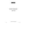 ZANUSSI ZCF37C Owners Manual ZANUSSI ZCF37C Owners Manual