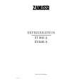 ZANUSSI ZI1643A Owners Manual ZANUSSI ZI1643A Owners Manual
