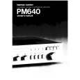 HARMAN KARDON PM640 Owners Manual HARMAN KARDON PM640 Owners Manual