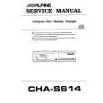 ALPINE CHA-S614 Service Manual ALPINE CHA-S614 Service Manual