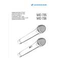 SENNHEISER MD 735/736 Owners Manual SENNHEISER MD 735/736 Owners Manual