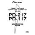 PIONEER PD-117/RFXJ Owners Manual PIONEER PD-117/RFXJ Owners Manual