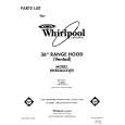 WHIRLPOOL RH2036XXB0 Parts Catalog WHIRLPOOL RH2036XXB0 Parts Catalog