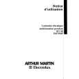 ARTHUR MARTIN ELECTROLUX E6578MPW1ELEC.M.PY Owners Manual ARTHUR MARTIN ELECTROLUX E6578MPW1ELEC.M.PY Owners Manual