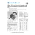 SENNHEISER HDA 200 Owners Manual SENNHEISER HDA 200 Owners Manual