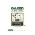 AKAI GX280 Owners Manual AKAI GX280 Owners Manual