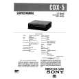 SONY CDX5 Service Manual SONY CDX5 Service Manual