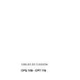 FAURE CPG106N Owners Manual FAURE CPG106N Owners Manual