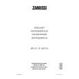 ZANUSSI ZRC217C Owners Manual ZANUSSI ZRC217C Owners Manual