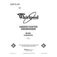 WHIRLPOOL DU8300XX4 Parts Catalog WHIRLPOOL DU8300XX4 Parts Catalog