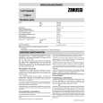 ZANUSSI T803V-1 Owners Manual ZANUSSI T803V-1 Owners Manual
