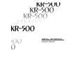 ROLAND KR-500 Owners Manual ROLAND KR-500 Owners Manual