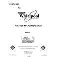 WHIRLPOOL MW8550XS1 Parts Catalog WHIRLPOOL MW8550XS1 Parts Catalog