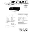 SONY CDP-M201 Service Manual SONY CDP-M201 Service Manual