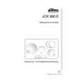 JUNO-ELECTROLUX JCK990E Owners Manual JUNO-ELECTROLUX JCK990E Owners Manual