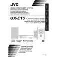 JVC UX-E15 for EB Owners Manual JVC UX-E15 for EB Owners Manual