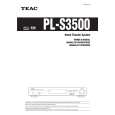 TEAC PL-S3500 Owners Manual TEAC PL-S3500 Owners Manual