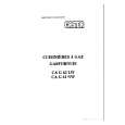 CASTOR CAG61NW Owners Manual CASTOR CAG61NW Owners Manual