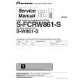 PIONEER SFCRW861S Service Manual PIONEER SFCRW861S Service Manual