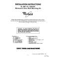 WHIRLPOOL MK110 Installation Manual WHIRLPOOL MK110 Installation Manual