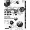 YAMAHA PSR-190 Owners Manual YAMAHA PSR-190 Owners Manual