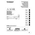 PIONEER A-305R Owners Manual PIONEER A-305R Owners Manual