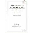 NIKON COOLPIX700 Service Manual NIKON COOLPIX700 Service Manual