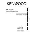 KENWOOD HM-337-SG Owners Manual KENWOOD HM-337-SG Owners Manual