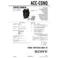 SONY ACCCSNQ Service Manual SONY ACCCSNQ Service Manual