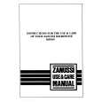 ZANUSSI ME905B Owners Manual ZANUSSI ME905B Owners Manual