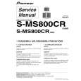 PIONEER S-MS800CR/XJM/E Service Manual PIONEER S-MS800CR/XJM/E Service Manual