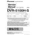 PIONEER DVR-5100H-S/WVXU Service Manual PIONEER DVR-5100H-S/WVXU Service Manual