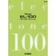 YAMAHA EL-100 Owners Manual YAMAHA EL-100 Owners Manual